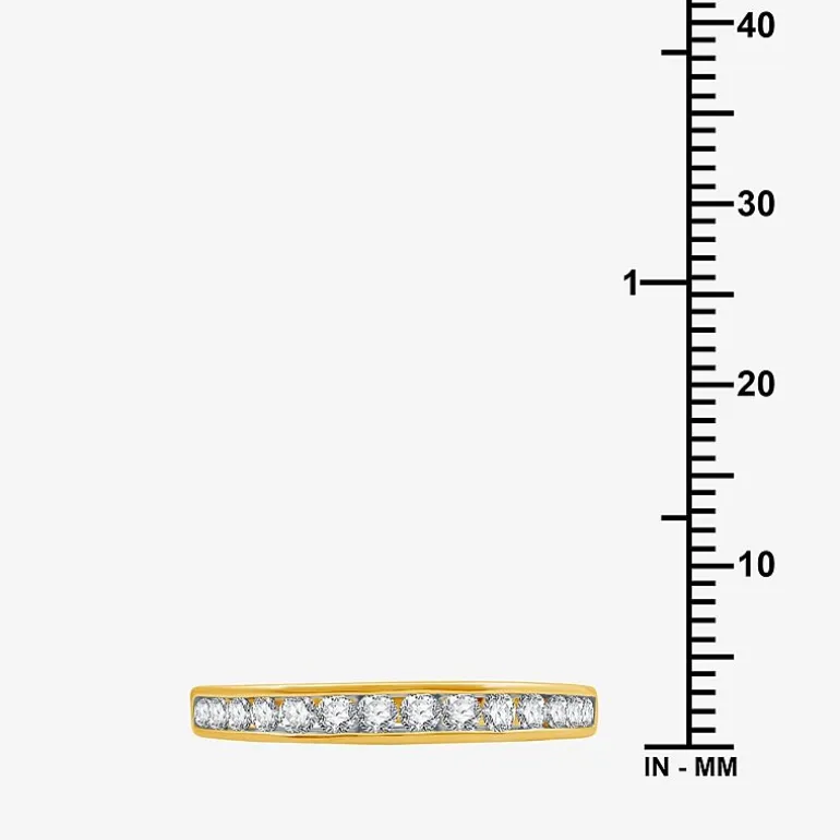 1/2 CT. T.W. Lab-Grown Diamond Wedding Band in 10K or 14K Gold