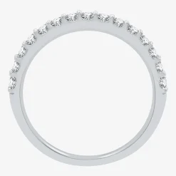 1/2 CT. T.W. Lab-Grown Diamond Wedding Band in 10K or 14K Gold.
