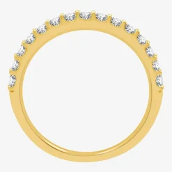 1/2 CT. T.W. Lab-Grown Diamond Wedding Band in 10K or 14K Gold.