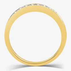 1/4 CT. T.W. Lab-Grown Diamond Wedding Band in 10K or 14K Gold