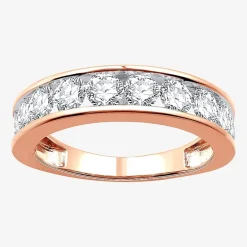 1 1/2 CT. T.W. Lab-Grown (G / SI1-SI2)  Diamond Wedding Band in 10K or 14K Gold