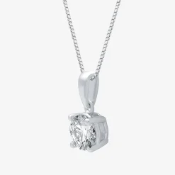 3 CT. T.W. Lab Grown White Diamond 14K Gold Round Jewelry Set