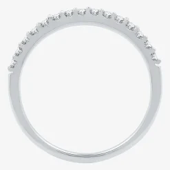 1/4 CT. T.W. Lab Grown White Diamond 10K Gold Wedding Band