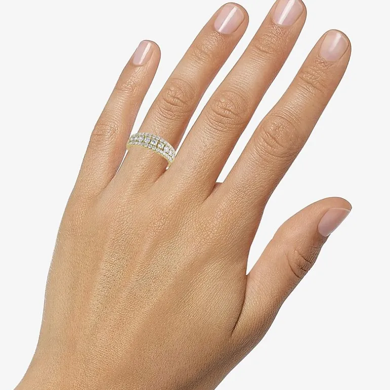 1 CT.T.W. Natural Diamond 14K Gold Anniversary Band