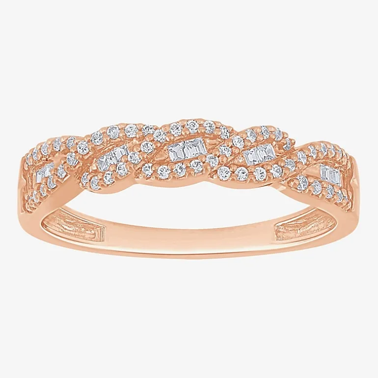 1/4 CT.T.W. Natural Diamond 10K Gold Anniversary Wedding Band