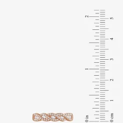 1/4 CT.T.W. Natural Diamond 10K Gold Anniversary Wedding Band