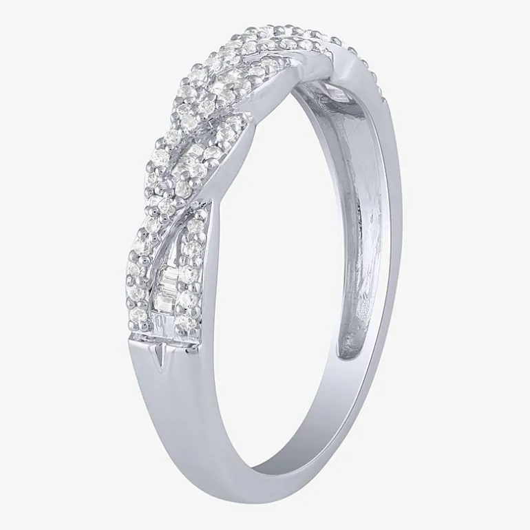 1/4 CT.T.W. Natural Diamond 10K Gold Anniversary Wedding Band