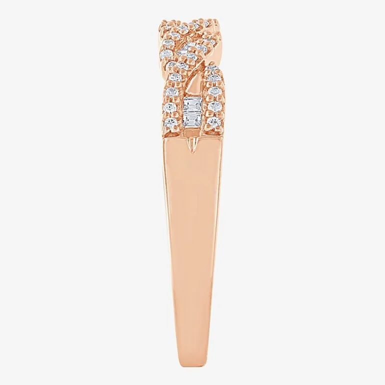 1/4 CT.T.W. Natural Diamond 10K Gold Anniversary Wedding Band