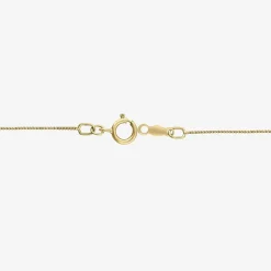 3/4 CT.T.W. Natural Diamond 10K Gold Swirl Pendant Necklace