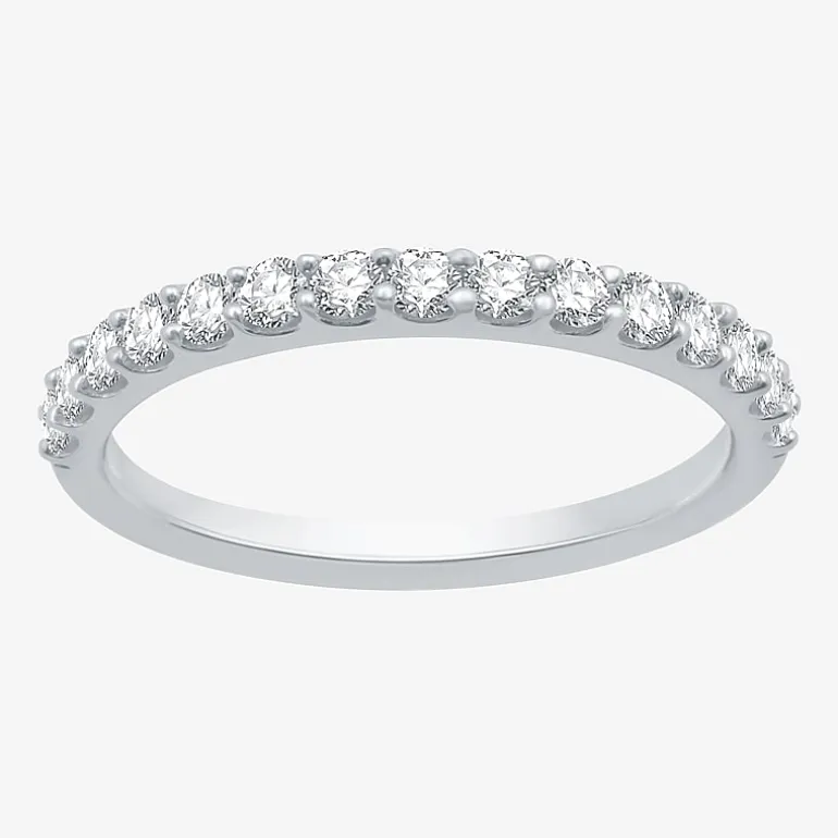 1/2 CT.T.W. Natural Diamond 10K Gold Wedding Band