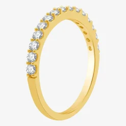 1/2 CT.T.W. Natural Diamond 10K Gold Wedding Band