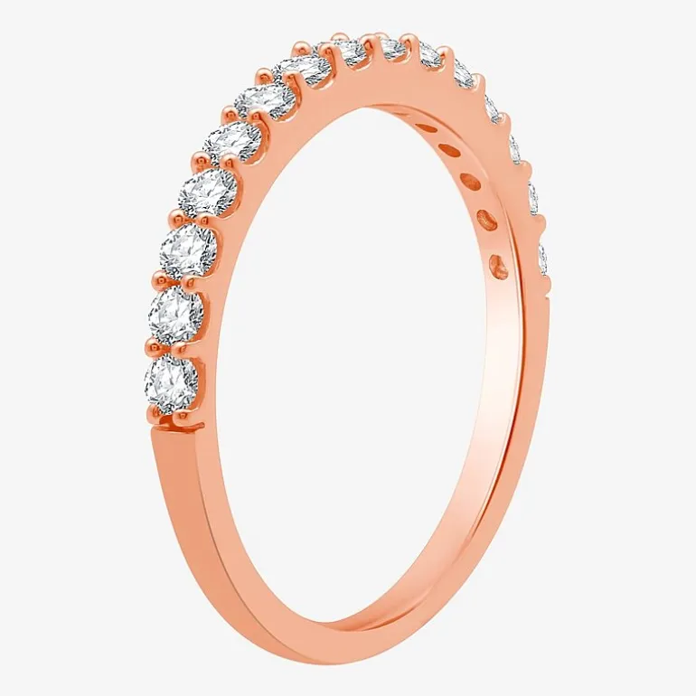 1/2 CT.T.W. Natural Diamond 10K Gold Wedding Band