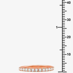 1/2 CT.T.W. Natural Diamond 10K Gold Wedding Band