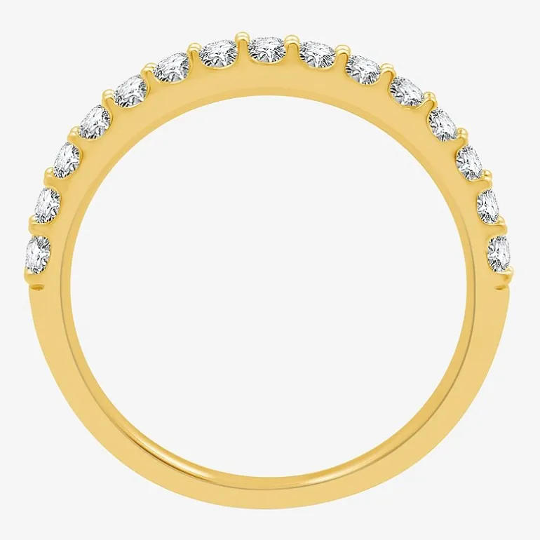 1/2 CT.T.W. Natural Diamond 10K Gold Wedding Band