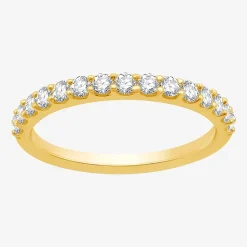 1/2 CT.T.W. Natural Diamond 10K Gold Wedding Band