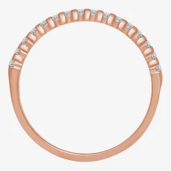 1/7 CT.T.W. Natural Diamond 10K or 14K Gold Band Ring