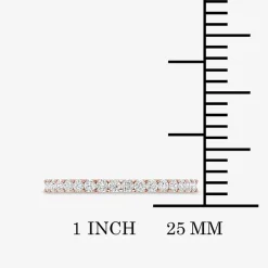 1/7 CT.T.W. Natural Diamond 10K or 14K Gold Band Ring