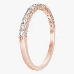 1/7 CT.T.W. Natural Diamond 10K or 14K Gold Band Ring
