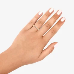 1/7 CT.T.W. Natural Diamond 10K or 14K Gold Band Ring