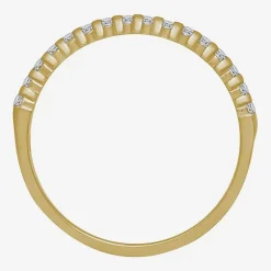 1/7 CT.T.W. Natural Diamond 10K or 14K Gold Band Ring