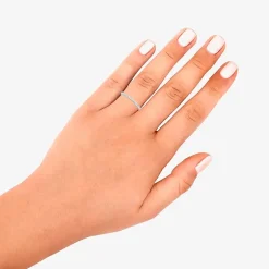1/2 CT.T.W. Natural Diamond 14K White Gold Eternity Band