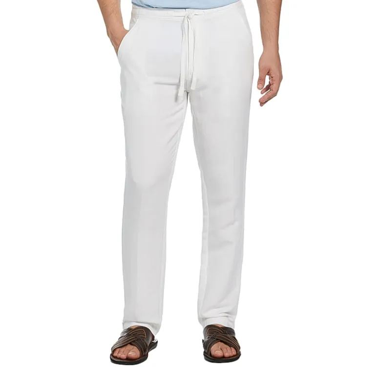 Cubavera 32" Inseam Linen Mens Regular Fit Drawstring Pant