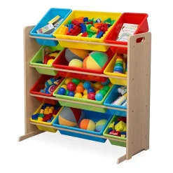 12-Cubby Toy Organizer