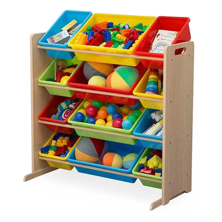12-Cubby Toy Organizer