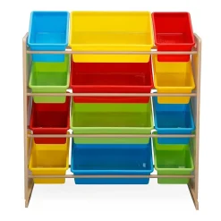 12-Cubby Toy Organizer