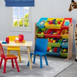 12-Cubby Toy Organizer