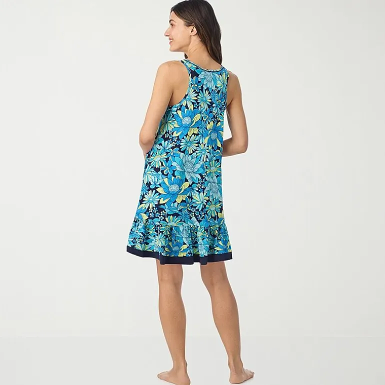 Cuddl Duds Womens Sleeveless Scoop Neck Chemise