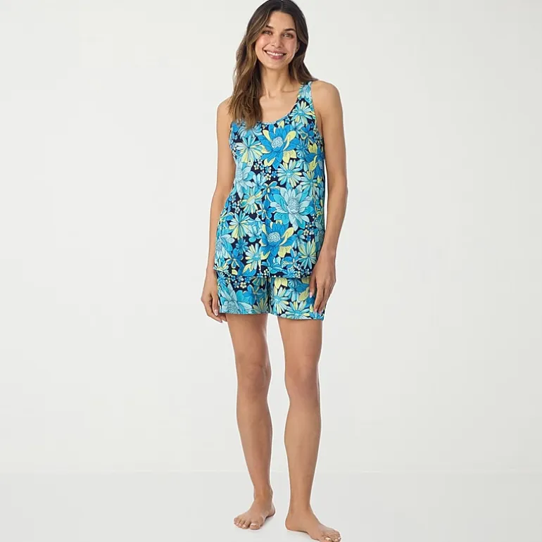 Cuddl Duds Womens Sleeveless 2-pc. Pajama Set