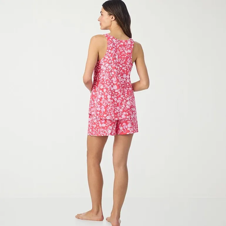 Cuddl Duds Womens Sleeveless 2-pc. Pajama Set
