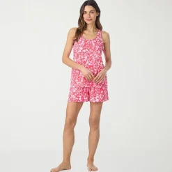 Cuddl Duds Womens Sleeveless 2-pc. Pajama Set