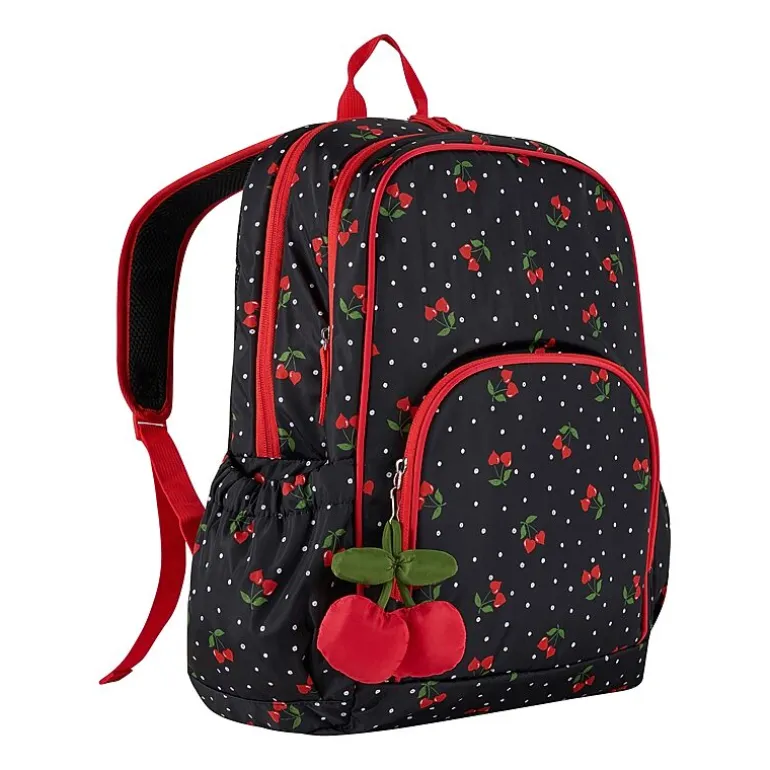 Cudlie Printed Nylon 2-pc Backpack with Charm