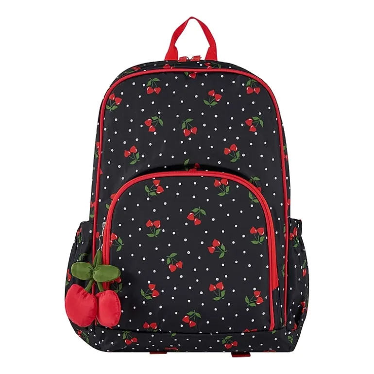 Cudlie Printed Nylon 2-pc Backpack with Charm