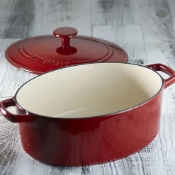 Cuisinart Cast Iron 5.5-qt. Casserole Pan