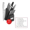Cuisinart® Classic Stainless Steel 15-pc. Knife Block Set