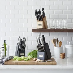 Cuisinart® Classic Stainless Steel 15-pc. Knife Block Set