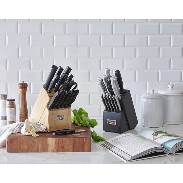Cuisinart® Classic Stainless Steel 15-pc. Knife Block Set