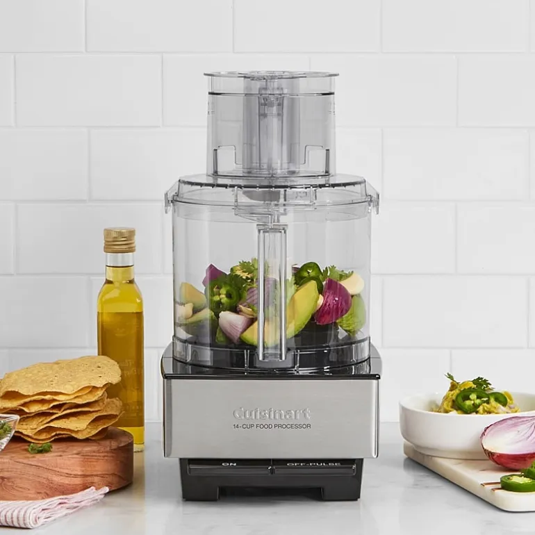 Cuisinart® DFP-14BCNY Custom 14™ 14-Cup Food Processor Brushed Metal Series