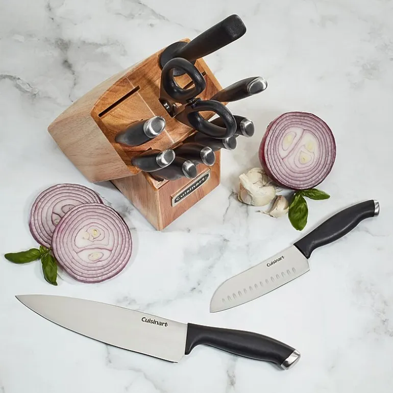 Cuisinart 12pc Color Pro Collection Knife Block Set