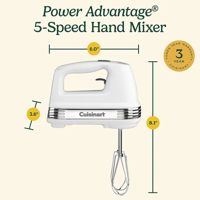 Cuisinart® Power Advantage™ 5-Speed Hand Mixer