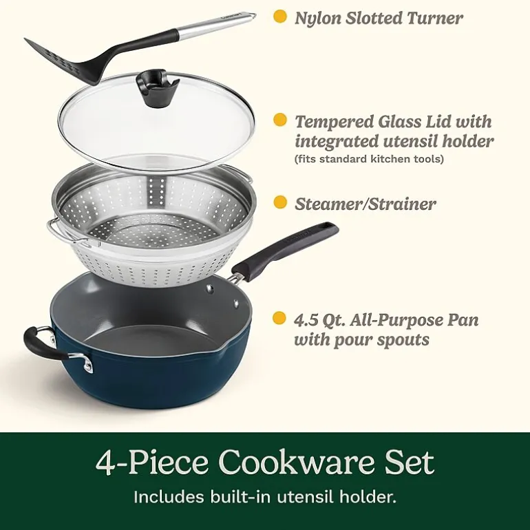 Cuisinart Preferred Ceramic 4-pc. Cookware Set