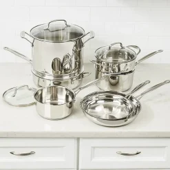 Cuisinart Stainless Steel 11-pc. Cookware Set