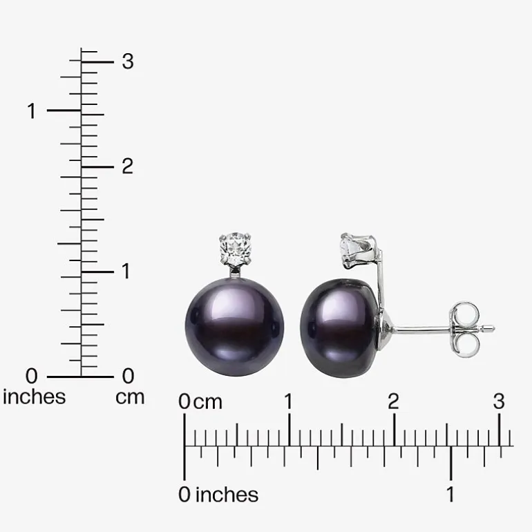 Cultured Freshwater Pearl Sterling Silver Round 2-pc. Jewelry Set