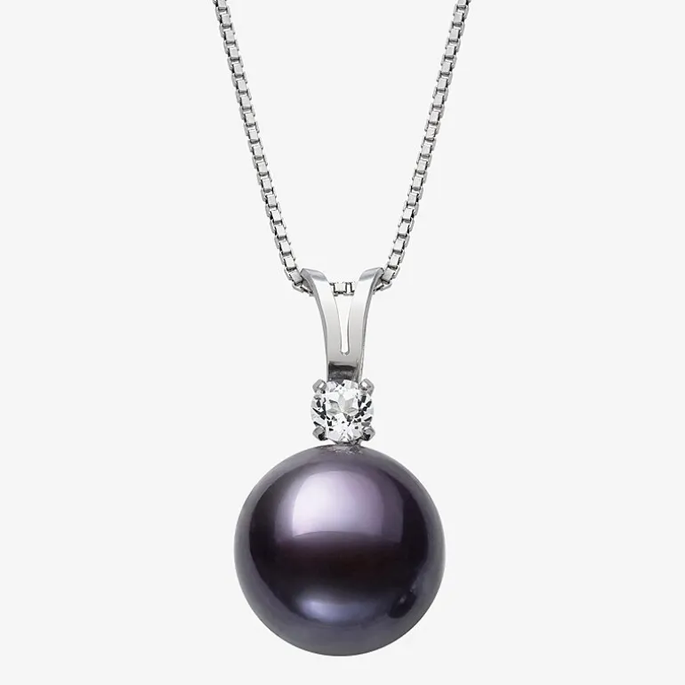 Cultured Freshwater Pearl Sterling Silver Round 2-pc. Jewelry Set