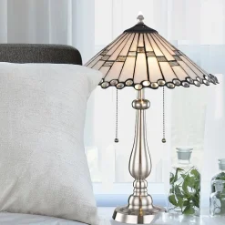 Dale Tiffany Ishmeal Glass Table Lamp