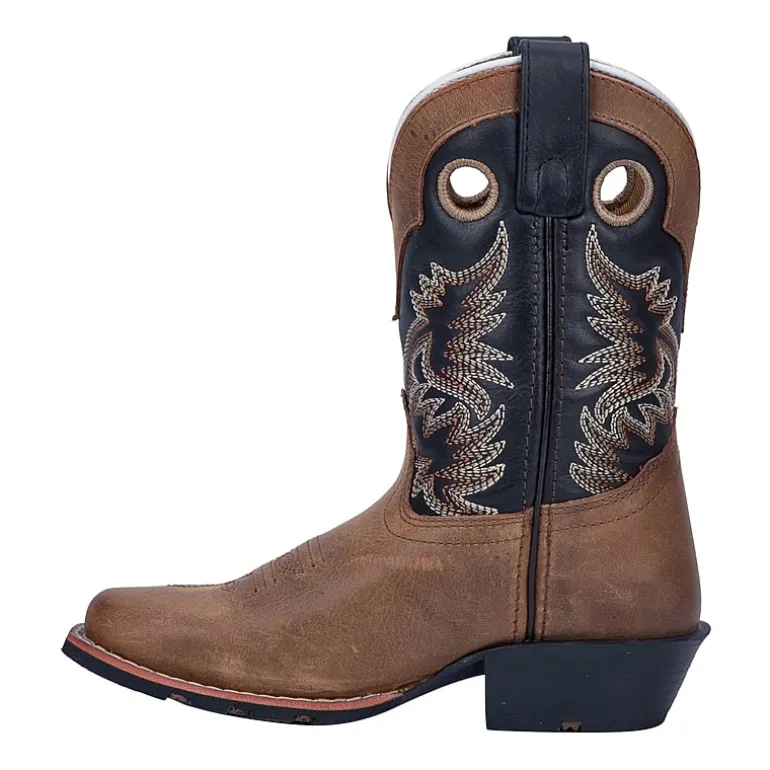 Dan Post Little & Big Kid Boys Rascal Stacked Heel Cowboy Boots