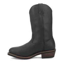 Dan Post Mens Albuquerque Waterproof Slip Resistant Flat Heel Work Boots